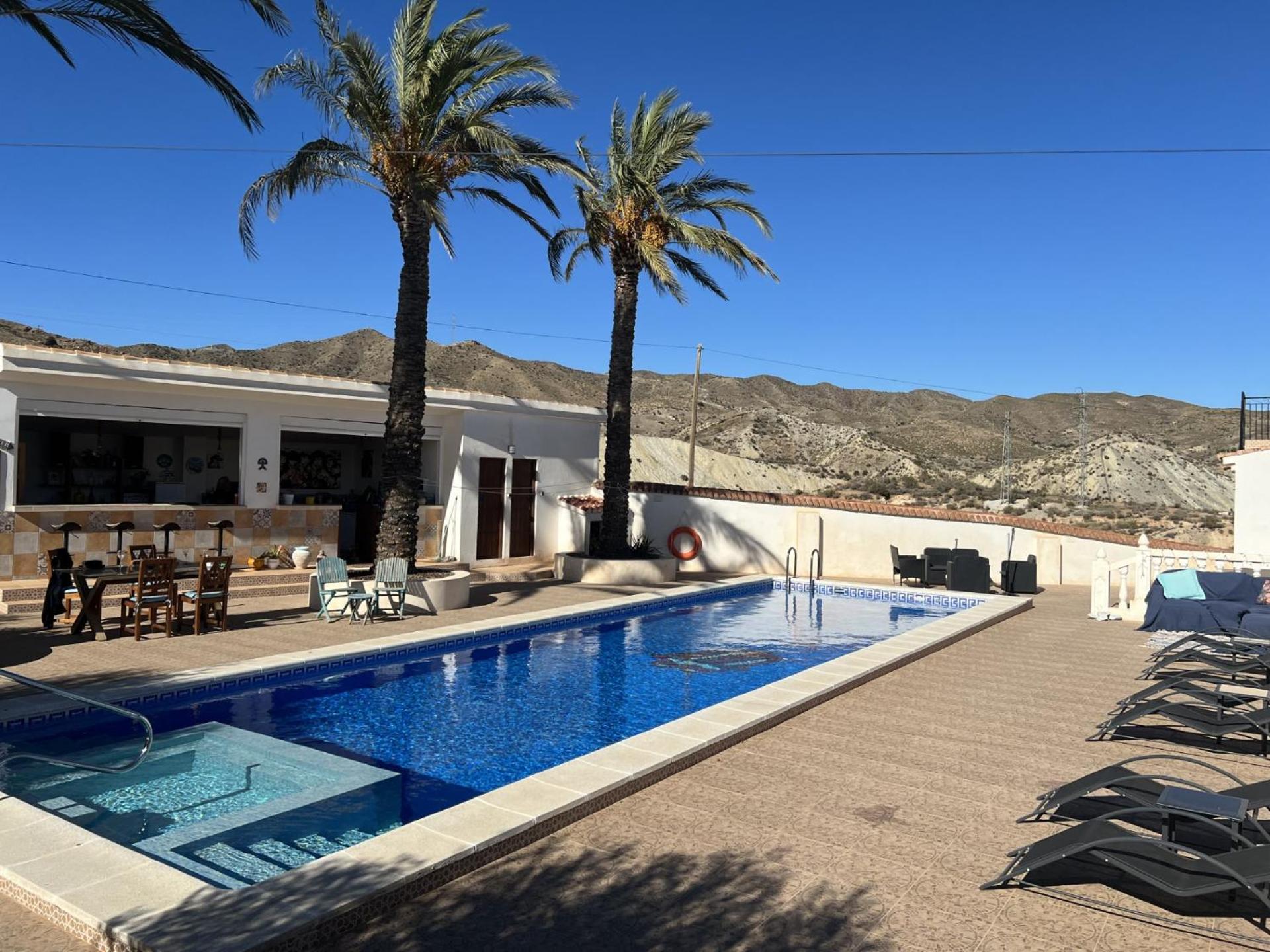 Cortijo La Cueva Bed and Breakfast Arboleas Exteriör bild